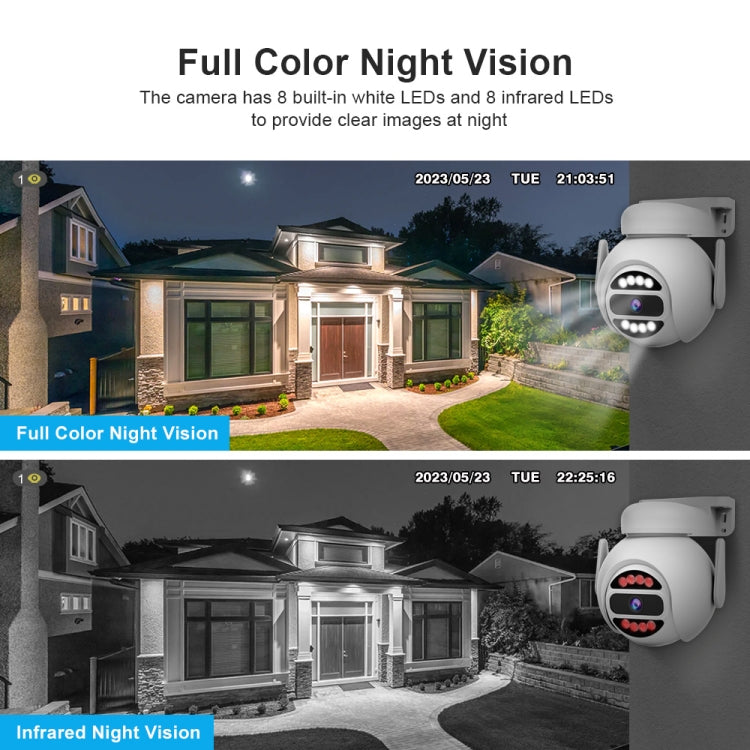 SriHome SH047 4MP IP66 Waterproof Motion Detection Night Vision WiFi HD Camera SriHome SH047 4MP IP66 Waterproof Motion Detection Night Vision WiFi HD Camera